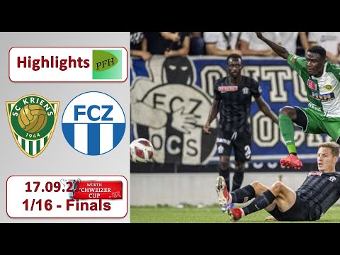 Highlights: SC Kriens vs FC zürich (17.09.21)