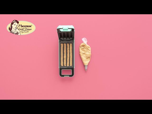 Vídeo relacionado con BEPER BT.600Y. Plancha Antiadherente para Churros, 800W de Potencia, Mango Aislante del Calor, Luz de Funcionamiento y Pies Antideslizantes - Ideal para Desayunos y Fiestas - Roja