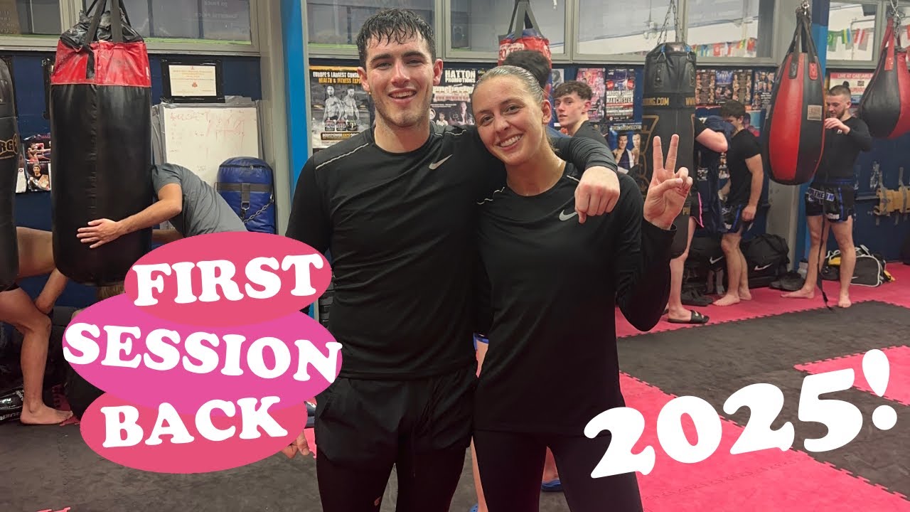 DKOTA'S FIRST SESSION OF 2025 | Thai Boxing training at my mums gym, Northern Spirit!