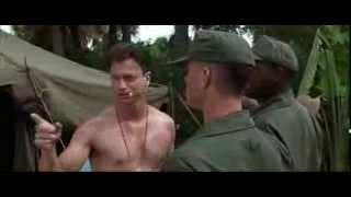 Forrest meets Lt. Dan (Forrest Gump, 1994)