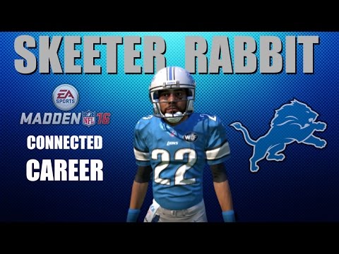 Madden 16 (Xbox One): Skeeter Rabbit (RB) Connected Career EP 1 - Week 1 vs Chargers