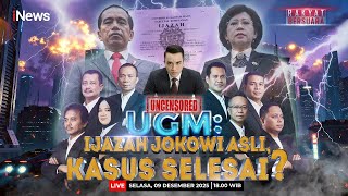Download lagu 🔴Rakyat Bersuara Uncensored | UGM: Ijazah Jokowi Asli, Kasus Selesai? mp3