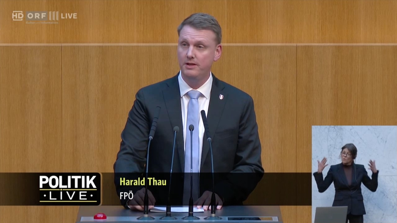 Harald Thau - Umbenennung des Koralmtunnels in "Dr.-Jörg-Haider-Tunnel" - 20.5.2026