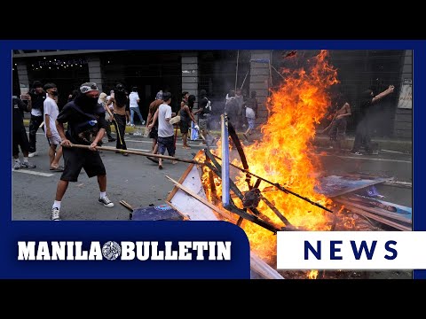 Chaos erupts in Mendiola as anti-corruption rally turns violent