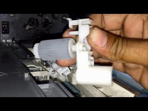 Replacement of pickup roller on sharp photocopier machine