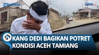 Kondisi Mengenaskan Aceh Tamiang Dibagikan Kang Dedi: Ada Bangunan Terseret ke Tengah Jalan