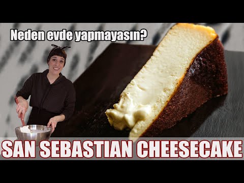 SAN SEBASTIAN CHEESECAKE / BAŞARI GARANTİLİ / YUMURTA KOKMAYAN TARİF