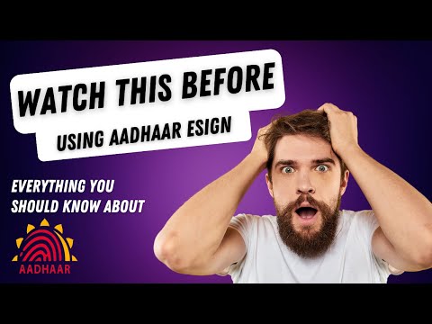 Aadhaar eSign Explained: A Beginner's Guide to India's Digital Signature Revolution. #esign