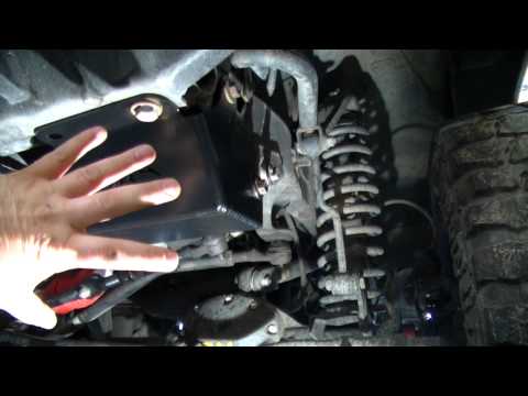 Poison Spyder Jeep Steering box Skid Plate