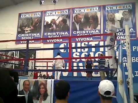 Matias Garcia box Malvinas Argentinas 3° round