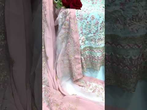Al Amra Anaya ZF 78 Georgette Wholesale Pakistani Suit – product video thumbnail