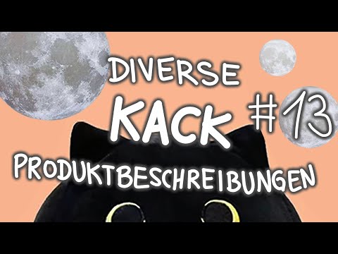 Diverse Kack Produktbeschreibungen #13