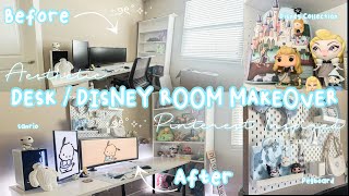 Disney Room +  Desk Makeover | Pinterest, Aesthetic, Disney Collection, Pegboard Setup