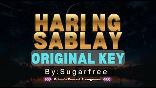 Hari ng Sablay by Sugarfree | Original Key | HD Karaoke