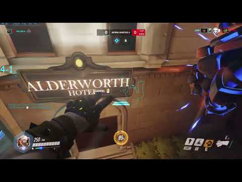 DANNEDD DOOMFIST GAMEPLAY OVERWATCH SEASON 33 TOP 500