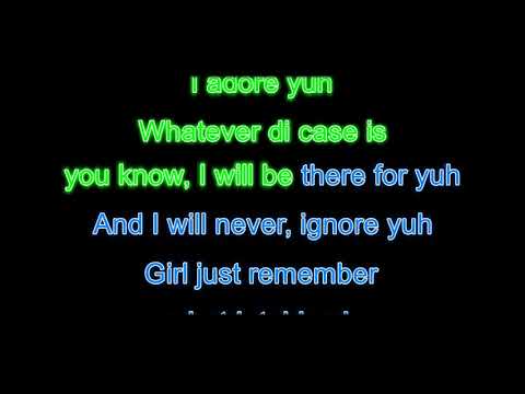 Busy Signal & Mink Jo - Love You More karaoke with vocals