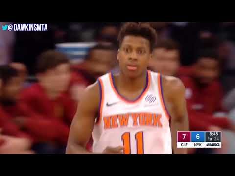 Frank Ntilikina Full Highlights 2018.04.09 NY Knicks vs Cavs 17 6 5! | FreeDawkins