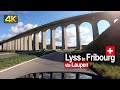 Driving From Lyss To Fribourg Road Trip In Switzerland