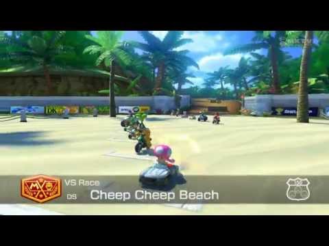 Mario Kart 8 Highlight Reel - Toadette's Mercedes Paradise Adventure!