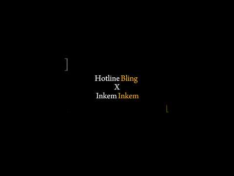 Hotline Bling x Inkem Inkem | Black Screen Status | Lyrics World #shorts #status #remix