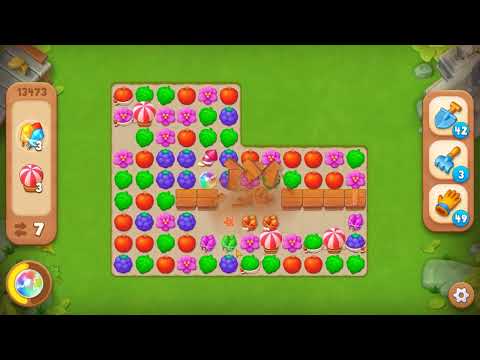 Gardenscapes level 13473 Gameplay #Bubunka