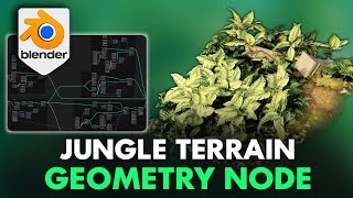 Jungle Terrain Geometry Node video thumbnail
