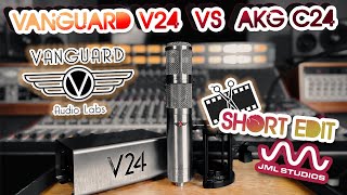 Video thumbnail for A New Vanguard V24 VS Vintage AKG C24 Stereo Tube Microphone Shootout by JML