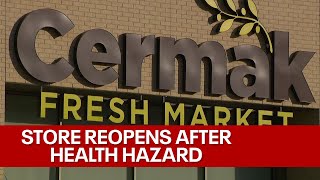 Milwaukee Cermak grocery store reopens, sanitation grade pending | FOX6 News Milwaukee