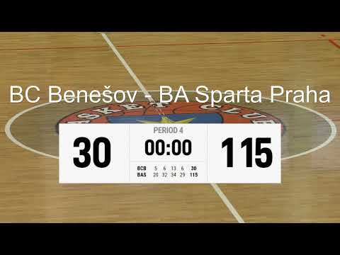 2022 0109 1 liga žen _ BC Benešov - BA Sparta Praha