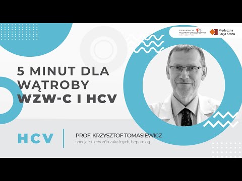 5 MINUT DLA WĄTROBY WZW-C HCV | Prof. Krzysztof Tomasiewicz