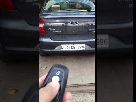 Ford Figo Aspire Boot remote controlled boot