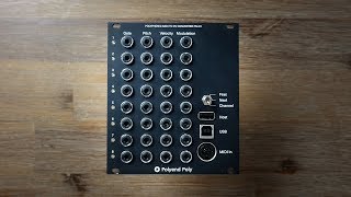 Video thumbnail for Polyend Poly: Polyphonic Eurorack MIDI to CV converter by once upon a synth