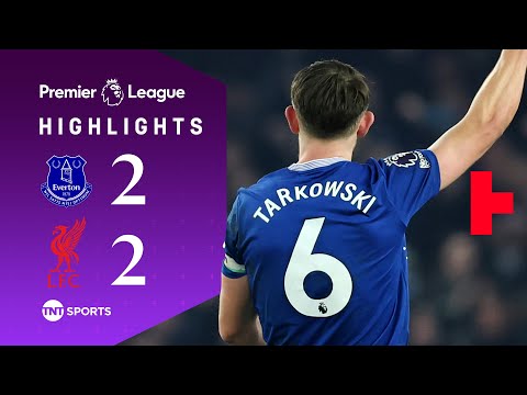Tarkowski STUNNER Rescues Point In Fiery Derby 🔥 | Everton 2-2 Liverpool | Premier League Highlights