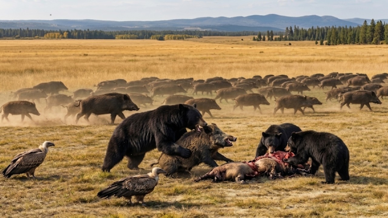 Feral Hogs Are Disappearing From the Ozarks — Scientists Found What's Taking Them