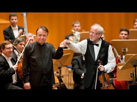 Gidon Kremer & Mikhail Pletnev play Schumann - "Intermezzo" from F-A-E Sonata (Budapest, 2016)