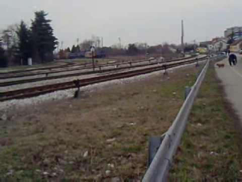 Dolazak putničkog iz Zagreba u Varaždin