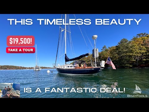 This Timeless SAILBOAT is a FANTASTIC Deal! A 1966 Allied Seabreeze 35 SAILBOAT for $19,500! [SOLD!]
