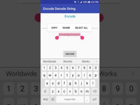 Encode Decode String