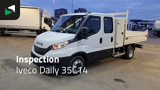 Camion-benne < 3.5t IVECO Daily 35C14 Dubbel Cabine Kipper met Kist Dubbellucht 3,5t Trekh à vendre - Image 4 | Autoline SN Camion-benne < 3.5t IVECO Daily 35C14 Dubbel Cabine Kipper met Kist Dubbellucht 3,5t Trekh | Image 4 - Autoline