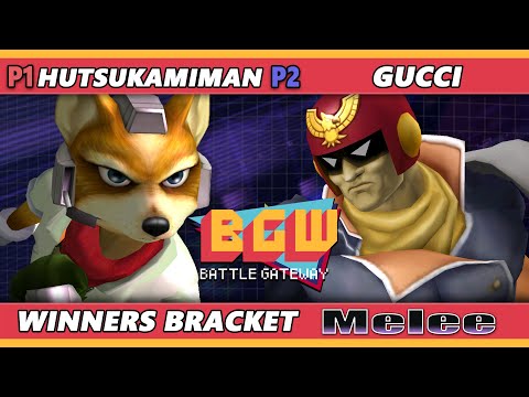 BGW 38 - Hutsukamiman (Fox) Vs. Gucci (Captain Falcon) SSBM Melee Tournament