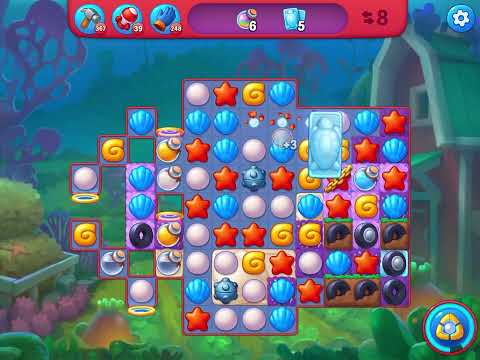 Fishdom Hard level 5943 no boosters フィッシュダム ハード [Friend's]