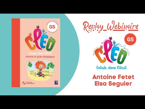 Webinaire CLEO GS - Elsa Siguier et Antoine Fetet