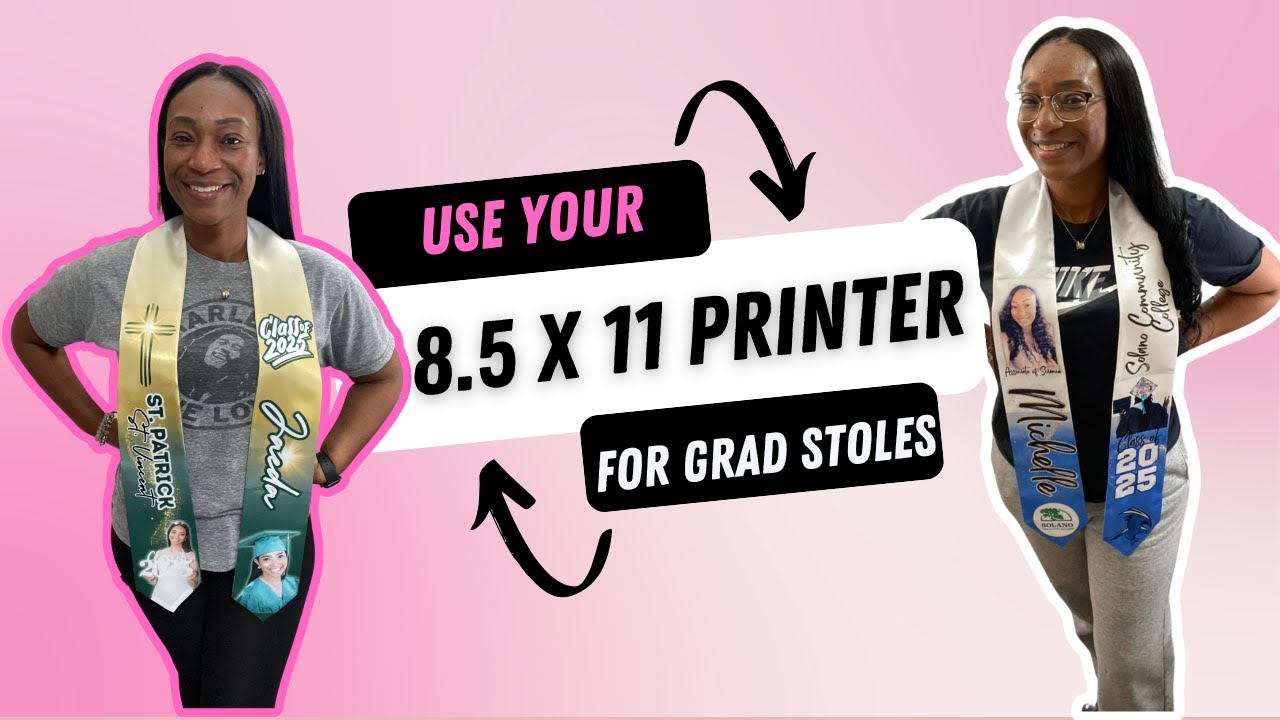 Sublimation GRADUATION STOLE Full Tutorial | Epson F170 Printer #sublimation #sublimationtutorial