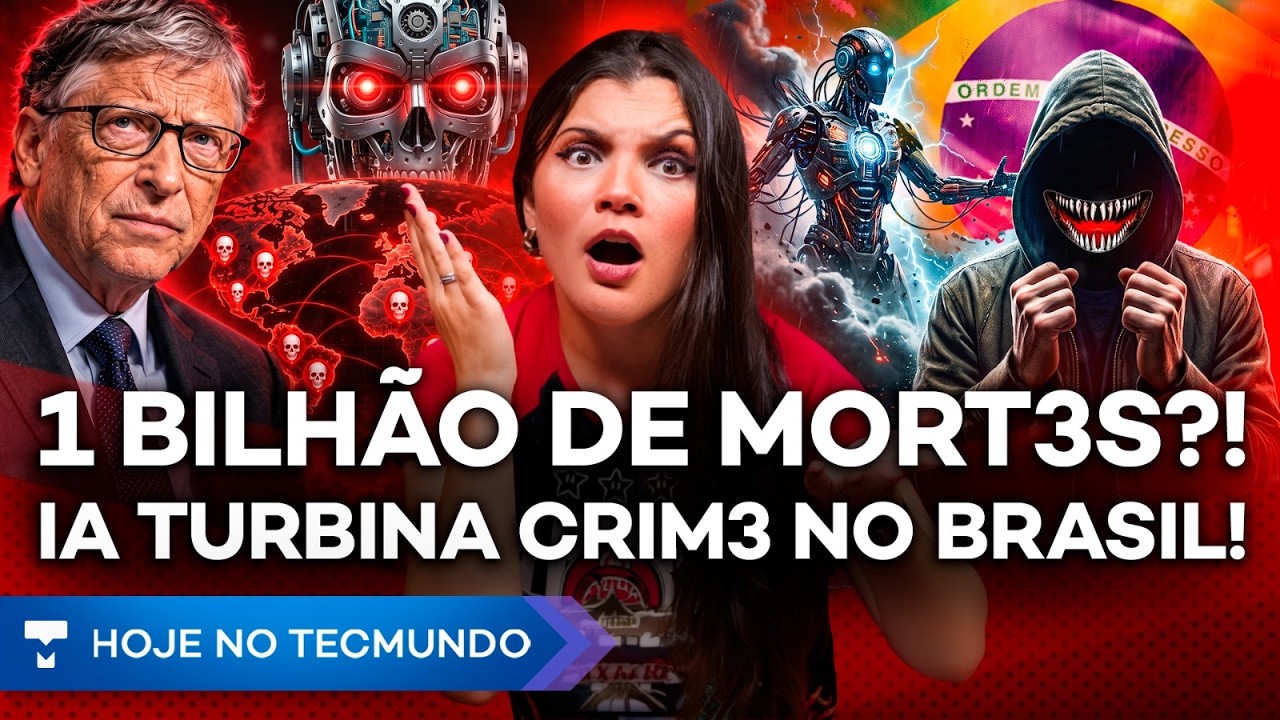BILL GATES ALERTA: IA VAI M4TAR 1 BILHÃO?! STARLINK NAS ELEIÇÕES! FIM DAS BETS, DISCORD, NINTENDO +