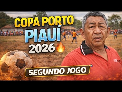 SEGUNDO JOGO PEGANDO FOGO 🔥 COPA PORTO PIAUÍ 2026 ⚽ #portopi #piauí 
