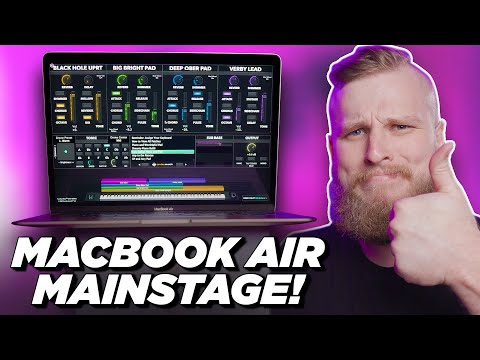 MacBook Air for MainStage - POWERFUL KEYS RIG! M1 Review