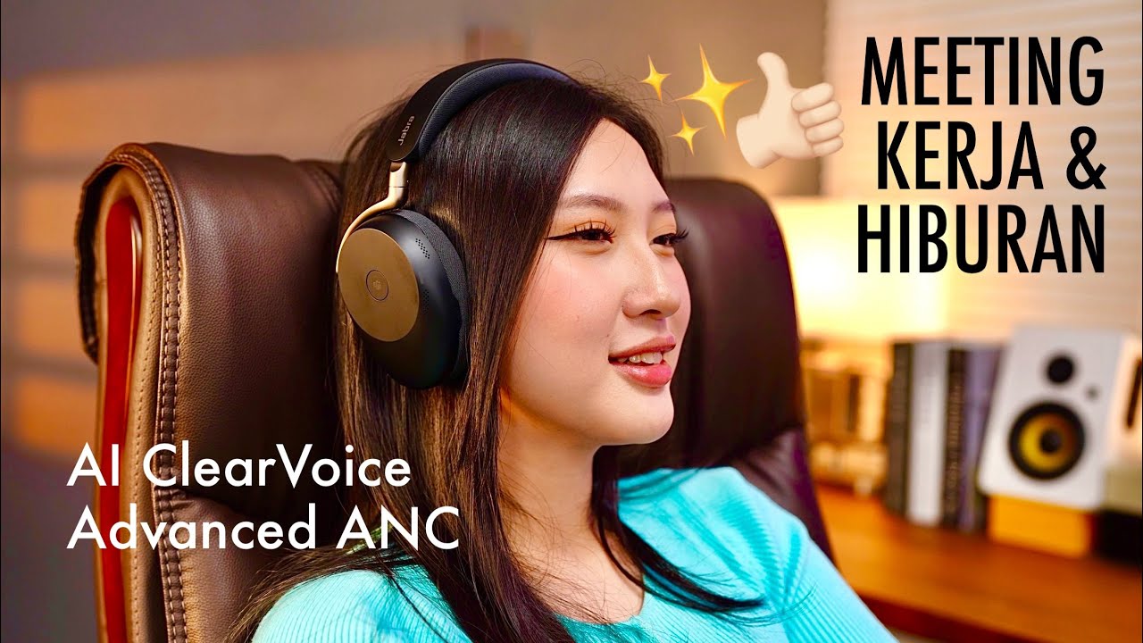 Bosen Sama Headset Kantoran Yang Gitu-Gitu Aja? Nih Cobain Jabra Evolve3 85!