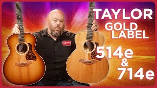 Video thumbnail for NEW Taylor Gold Label 514e & 714e Review – Best Value Yet? by Alamo Music Center