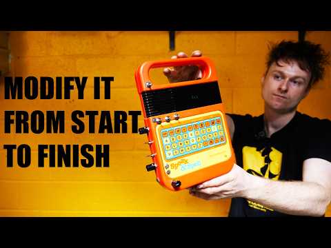 Making A Mad Sound Machine From A Speak And Spell From Start To Finish - Circuit Bent