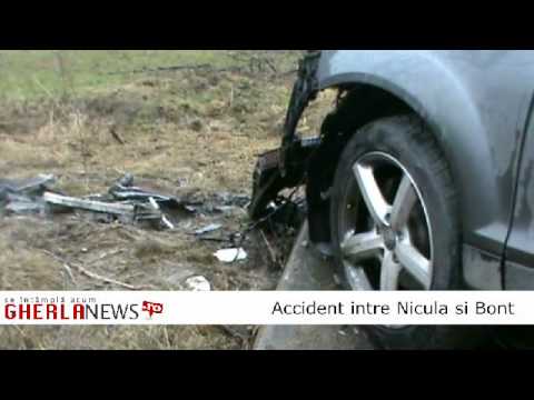 Accident intre Bont si Nicula